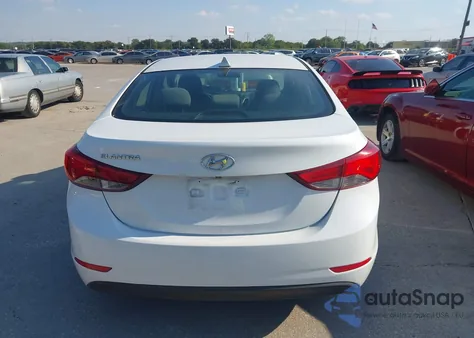 2016 Hyundai Elantra Se from USA, damaged, VIN 5NPDH4AE8GH669464